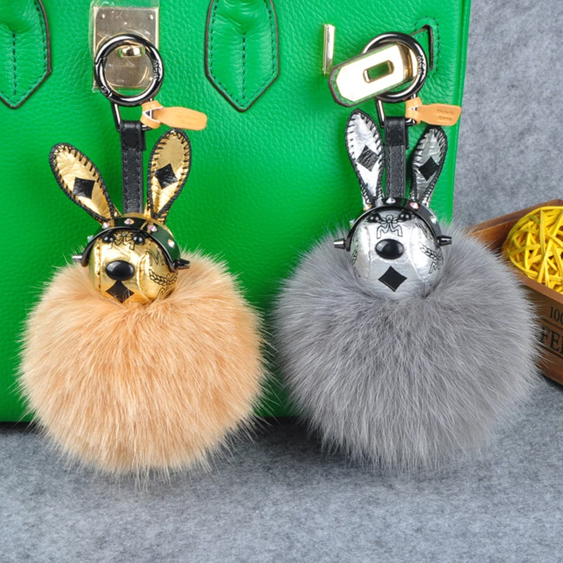 2018 New Gift Cute rabbit charm Real fox Fur Ball Fluffy Keychain Car Key Chain Ring Pendant For Bag Charm Hotsale
2018 New Gift Cute rabbit charm Real fox Fur Ball Fluffy Keychain Car Key Chain Ring Pendant For Bag Charm Hotsale