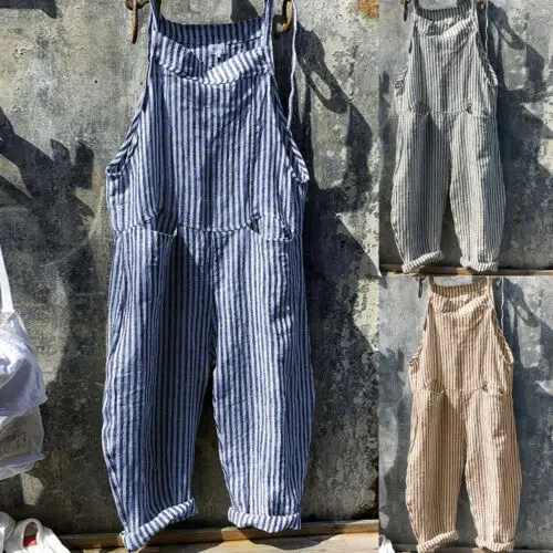 Women‘s Playsuits Casual Loose Linen Pants Straps Plain Sleeveless Women Harem Trousers Overalls Stretchy Minimalist Bodysuits
Women‘s Playsuits Casual Loose Linen Pants Straps Plain Sleeveless Women Harem Trousers Overalls Stretchy Minimalist Bodysuits