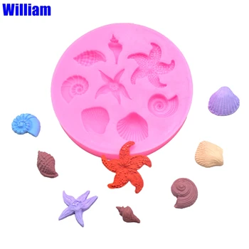 1pcs Cake Decoration Tools DIY Sea Creatures Conch Starfish Shell Fondant Cake Candy Silicone Molds Creative DIY Chocolate Mold
1pcs Cake Decoration Tools DIY Sea Creatures Conch Starfish Shell Fondant Cake Candy Silicone Molds Creative DIY Chocolate Mold