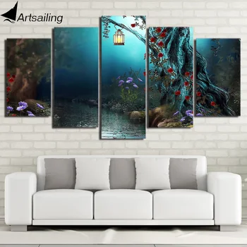 ArtSailing HD Printed Wall Art Canvas Painting Lights in Forest Picture Modular Fantasy Flowers Posters and Prints NY-7672C
ArtSailing HD Printed Wall Art Canvas Painting Lights in Forest Picture Modular Fantasy Flowers Posters and Prints NY-7672C