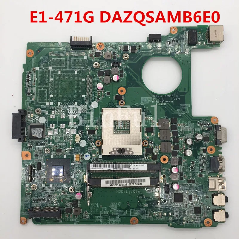High quality For E1-471G laptop motherboard DAZQSAMB6E0 HM77 GT630M 1GB DDR3 100% full Tested
High quality For E1-471G laptop motherboard DAZQSAMB6E0 HM77 GT630M 1GB DDR3 100% full Tested