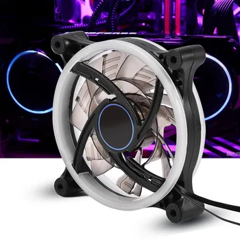 6PIN RGB LED Light Computer Cooling Fans 12V 0.35A PC Cases Cooling Fans 15dB 7blade 50.5CFM Quiet Cooling Fans 120 * 120 * 25 m
6PIN RGB LED Light Computer Cooling Fans 12V 0.35A PC Cases Cooling Fans 15dB 7blade 50.5CFM Quiet Cooling Fans 120 * 120 * 25 m