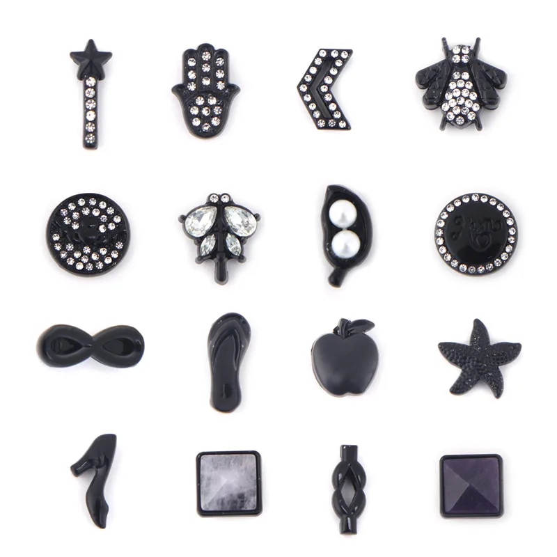 Black Color Slide Charms fit 10mm Wide Mesh Bracelet Customization Design as Black Plated 50pcs/lot Somsoar Jewelry Wholesale
Black Color Slide Charms fit 10mm Wide Mesh Bracelet Customization Design as Black Plated 50pcs/lot Somsoar Jewelry Wholesale
