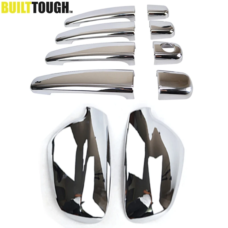 Chrome 2Pcs Rear View Side Mirror Covers 8Pcs Door Handle Covers Trim Garnish For Peugeot 307 2004 2005 2006 2007 2008
Chrome 2Pcs Rear View Side Mirror Covers 8Pcs Door Handle Covers Trim Garnish For Peugeot 307 2004 2005 2006 2007 2008