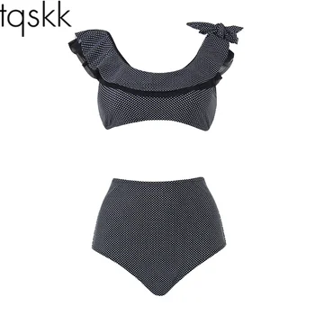 TQSKK 2019 New Arrival Sexy Falbala Bikinis Set Swimsuit Push Up Women Swimwear Monokini Ruffle Solid Ladies Beach Bathing Suit
TQSKK 2019 New Arrival Sexy Falbala Bikinis Set Swimsuit Push Up Women Swimwear Monokini Ruffle Solid Ladies Beach Bathing Suit