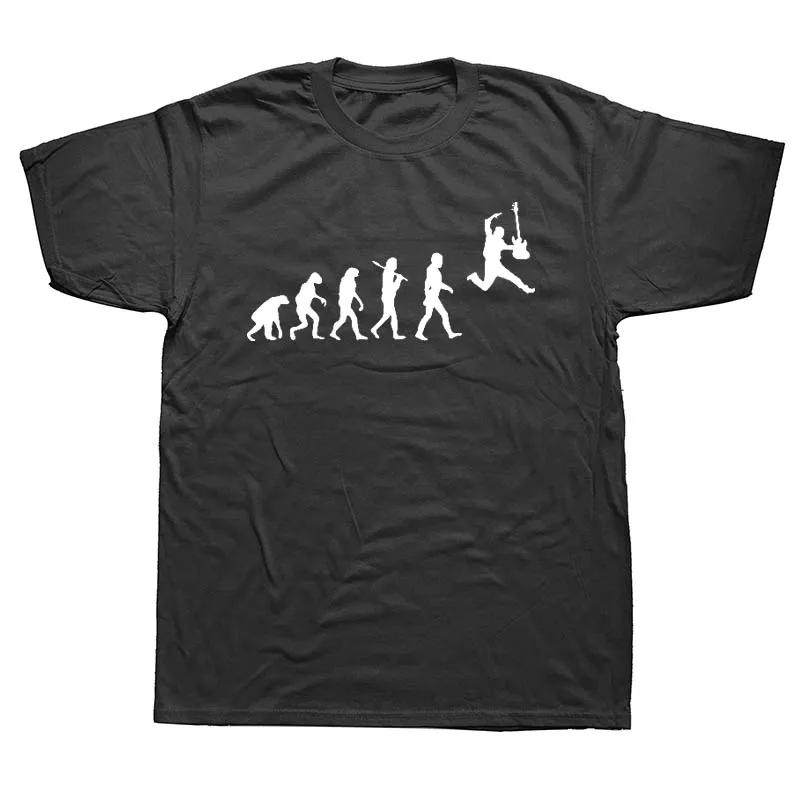 WEELSGAO New Guitar Player Evolution T Shirts For Men Top Quality Cotton short-sleeved Rock Music T-shirts Men's Brand Clothing
WEELSGAO New Guitar Player Evolution T Shirts For Men Top Quality Cotton short-sleeved Rock Music T-shirts Men's Brand Clothing