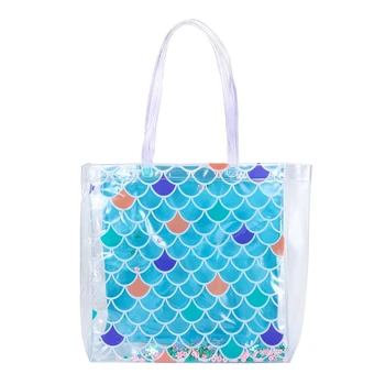 Sell at a loss! Sequins Transparent PVC Beach Handbag Bags for Women Tote Shopping Bags Shoulder Bags
Sell at a loss! Sequins Transparent PVC Beach Handbag Bags for Women Tote Shopping Bags Shoulder Bags