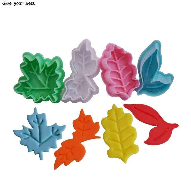 4Pcs/set Plunger Cookie Cutter Kit DIY Fall Maple Leaf Cake Mold Flower Plungers Fondant Pastry Craft Food Decor patisserie
4Pcs/set Plunger Cookie Cutter Kit DIY Fall Maple Leaf Cake Mold Flower Plungers Fondant Pastry Craft Food Decor patisserie