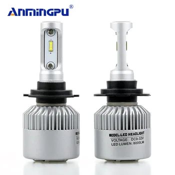 ANMINGPU 2x H4 Led Headlight Bulbs 72w 6500K 9004 9007 9008 9005 9006 H1 H11 Led H7 16000lm/Pair CSP Chips Car Light Fog Lamps
ANMINGPU 2x H4 Led Headlight Bulbs 72w 6500K 9004 9007 9008 9005 9006 H1 H11 Led H7 16000lm/Pair CSP Chips Car Light Fog Lamps