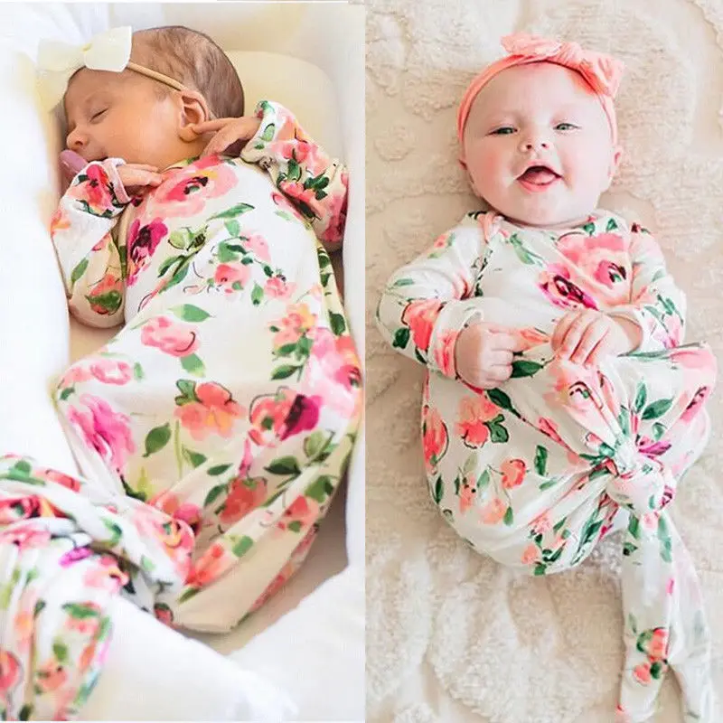 2017 Brand New Toddler Infant Swaddle Wrap Blanket Newborn Baby Floral Sleeping Bag Headband 2Pcs Sets Sleepwear 0-1T
2017 Brand New Toddler Infant Swaddle Wrap Blanket Newborn Baby Floral Sleeping Bag Headband 2Pcs Sets Sleepwear 0-1T