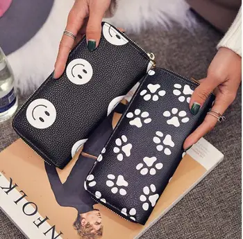 Hot Sale Wallet Women Clutch Smiling Face Paw Long Purse Card Holder Womens wallets and purses
Hot Sale Wallet Women Clutch Smiling Face Paw Long Purse Card Holder Womens wallets and purses