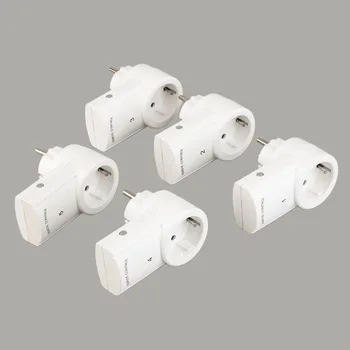 5 Wireless Remote Control Switches Mains Socket with Remote Control Electrical Plugs Adaptors Power Outlets EU Plug Hot Selling
5 Wireless Remote Control Switches Mains Socket with Remote Control Electrical Plugs Adaptors Power Outlets EU Plug Hot Selling
