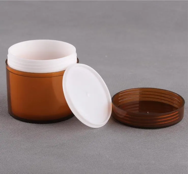 20pcs/lot Capacity 200g brown colour cosmetic containers cream jar use for cosmetic packaging
20pcs/lot Capacity 200g brown colour cosmetic containers cream jar use for cosmetic packaging