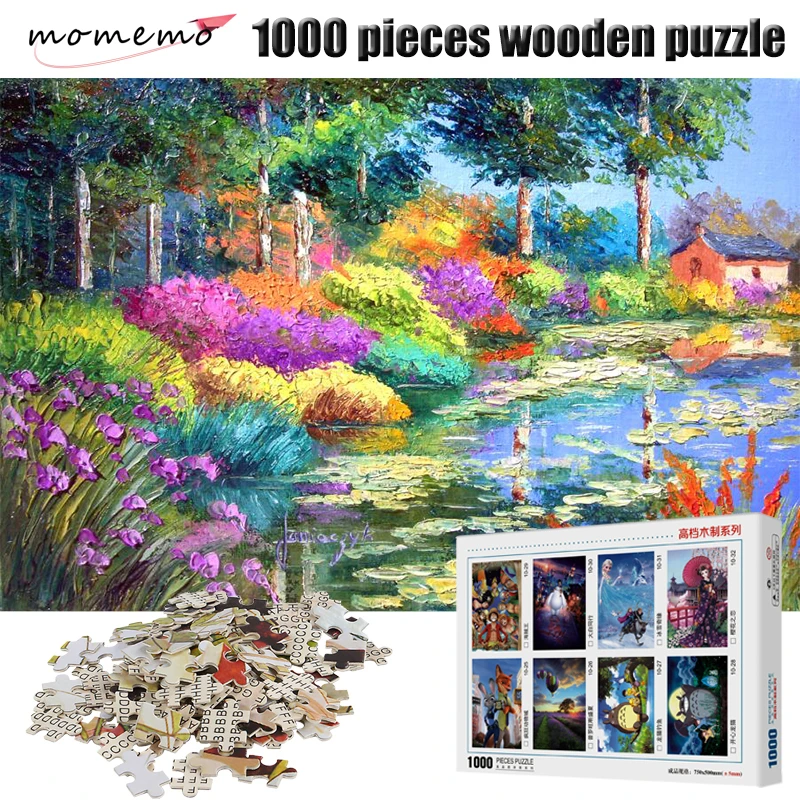 MOMEMO Scenery Beside The Pond Jigsaw Puzzles 1000 for Adults Wooden Puzzle Toy Jigsaw Puzzles Games Puzzle for Children Toys
MOMEMO Scenery Beside The Pond Jigsaw Puzzles 1000 for Adults Wooden Puzzle Toy Jigsaw Puzzles Games Puzzle for Children Toys