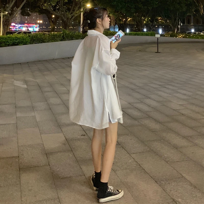 2 Colors Mihoshop Ulzzang Korean Korea Women Fashion Clothing White Loose Long Sleeve Basic Shirt
2 Colors Mihoshop Ulzzang Korean Korea Women Fashion Clothing White Loose Long Sleeve Basic Shirt