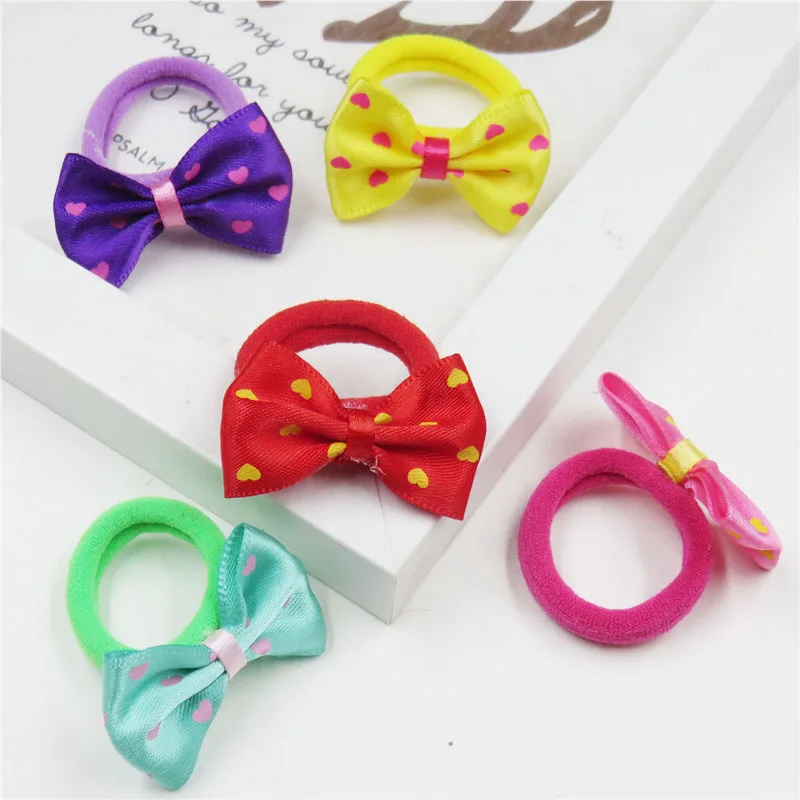 2PCS/LOT Love Polyester Small Bow Hairpin For Girls Hair Tie Child Elastic Hair Bands Scrunchy Clips Hair Accessories For Kids
2PCS/LOT Love Polyester Small Bow Hairpin For Girls Hair Tie Child Elastic Hair Bands Scrunchy Clips Hair Accessories For Kids