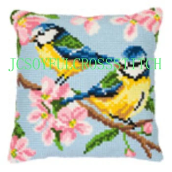 Two Birds 02,DIY Needlework Kit Unfinished Acrylic Yarn Embroidery Pillow Tapestry Canvas Cushion Front Cross Stitch Pillowcase
Two Birds 02,DIY Needlework Kit Unfinished Acrylic Yarn Embroidery Pillow Tapestry Canvas Cushion Front Cross Stitch Pillowcase