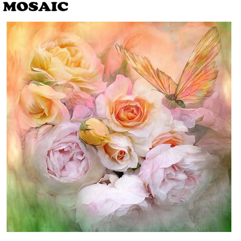 Full square Diamond 5D DIY Diamond Painting "Flowers and butterflies" Embroidery Cross Stitch Rhinestone Mosaic Painting Decor
Full square Diamond 5D DIY Diamond Painting "Flowers and butterflies" Embroidery Cross Stitch Rhinestone Mosaic Painting Decor