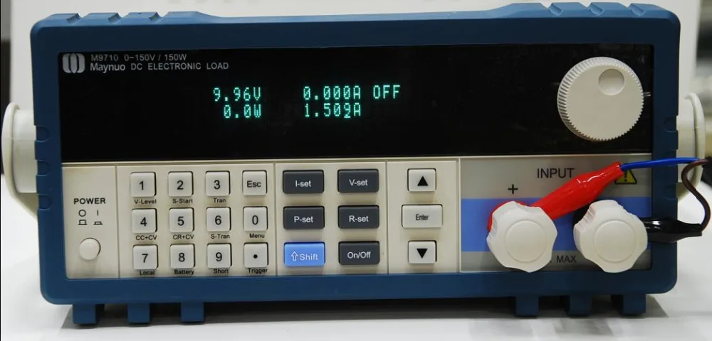 4-8 days arrival M9710  programmable DC electronic load 150V30A/150W 
4-8 days arrival M9710  programmable DC electronic load 150V30A/150W
