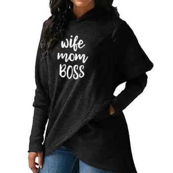 2019 Fashion hooday For Women Split wife mom boss Print Tops hoodies Harajuku Plus Size 4XL
2019 Fashion hooday For Women Split wife mom boss Print Tops hoodies Harajuku Plus Size 4XL