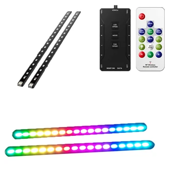 DR12 PRO light stripes light bars RGB IR remote control wireless flowing effect sync with motherboard sync with fans
DR12 PRO light stripes light bars RGB IR remote control wireless flowing effect sync with motherboard sync with fans