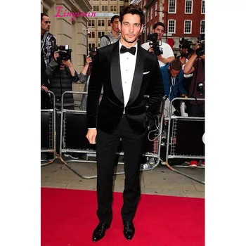 Linyixun 2018 Latest Coat Pant Designs Black Velvet Men Suit Slim Fit 2 Pieces Men Party Suits Celebrity Party Tuxedos Blazer
Linyixun 2018 Latest Coat Pant Designs Black Velvet Men Suit Slim Fit 2 Pieces Men Party Suits Celebrity Party Tuxedos Blazer