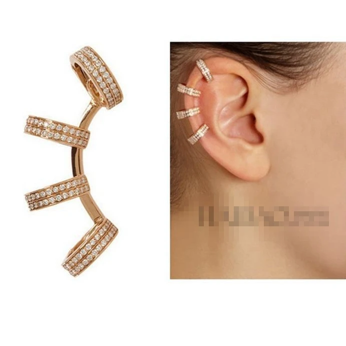 2015 Europe and the new crystal Stud Earrings round earrings punk fashion earrings metal inlay earrings wholesale manufacturers
2015 Europe and the new crystal Stud Earrings round earrings punk fashion earrings metal inlay earrings wholesale manufacturers