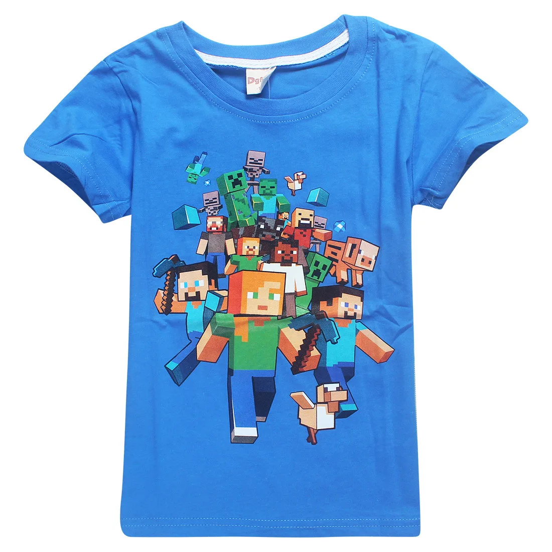 Minecraft Cartoon Short Sleeve T-shirts for Boys 2018 Summer Tees FNaF Baby Girls Shirts 100%Cotton Children Clothes Kid's Tops
Minecraft Cartoon Short Sleeve T-shirts for Boys 2018 Summer Tees FNaF Baby Girls Shirts 100%Cotton Children Clothes Kid's Tops