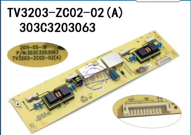 Original TV3203-ZC02-02(A) high voltage t-con logic board for connect with L32E10 LCD32R26 L32M02(05)
Original TV3203-ZC02-02(A) high voltage t-con logic board for connect with L32E10 LCD32R26 L32M02(05)