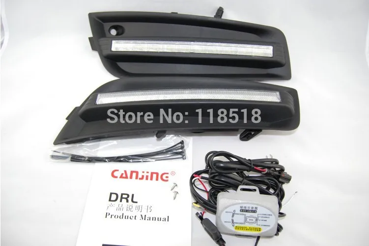 New! 09-12 Chevy Cruze LED DRL Daytime Running Light fog lamp cover with dimmer function novel design fast free ship
New! 09-12 Chevy Cruze LED DRL Daytime Running Light fog lamp cover with dimmer function novel design fast free ship