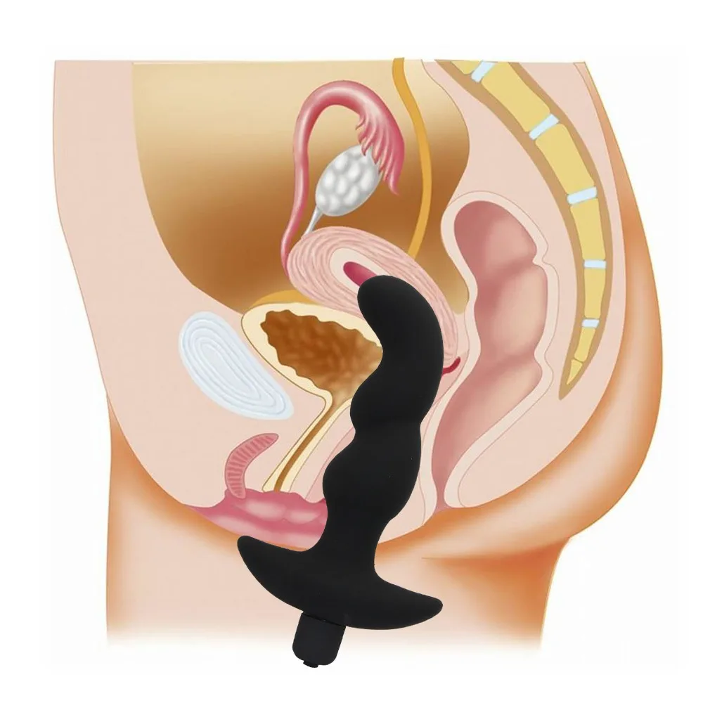 Hot Sale 10 Modes Butt Anal Plug Vibrators for Women Vagina Anal Beads Prostate Vibrator Sex Toys for Men Woman Adults