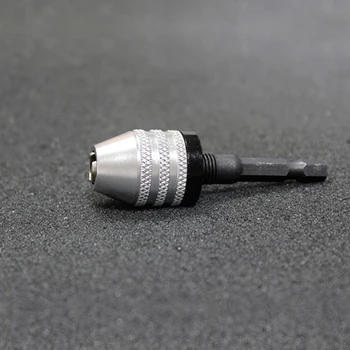Hot Keyless Drill Chuck Screwdriver Impact Driver Adaptor 1/4 '' Hex Shank Drill Bit Tool Quick Change Convertor Adapter
Hot Keyless Drill Chuck Screwdriver Impact Driver Adaptor 1/4 '' Hex Shank Drill Bit Tool Quick Change Convertor Adapter