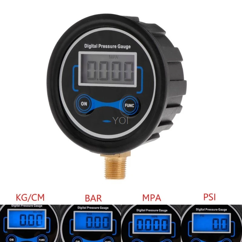 0-200PSI LCD Digital Tire Pressure Gauge Car Auto Motorcycle Tyre Air PSI Meter 1/8" NPT
0-200PSI LCD Digital Tire Pressure Gauge Car Auto Motorcycle Tyre Air PSI Meter 1/8" NPT
