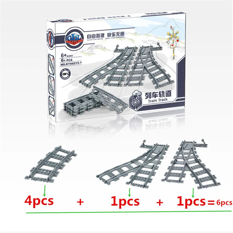 KAZI Train Track Building Bricks Plastic Rail Track for Train Straight & Curved & Furcal & Soft Educational Toys 98215
KAZI Train Track Building Bricks Plastic Rail Track for Train Straight & Curved & Furcal & Soft Educational Toys 98215