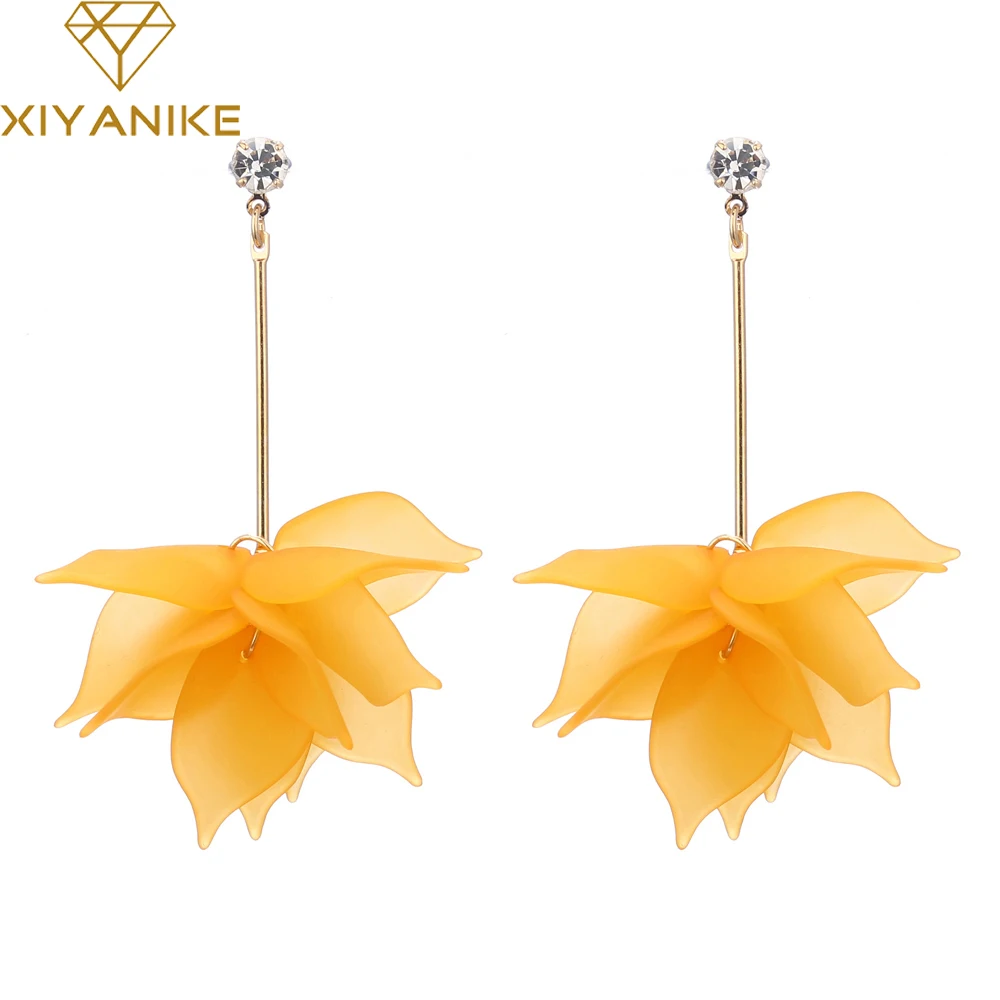 XIYANIKE 2017 New Arrival Hot Sale Fashion Colorful Flower Zircon Drop Earrings For Women Gift Earrings Brincos Pendientes E1094
XIYANIKE 2017 New Arrival Hot Sale Fashion Colorful Flower Zircon Drop Earrings For Women Gift Earrings Brincos Pendientes E1094