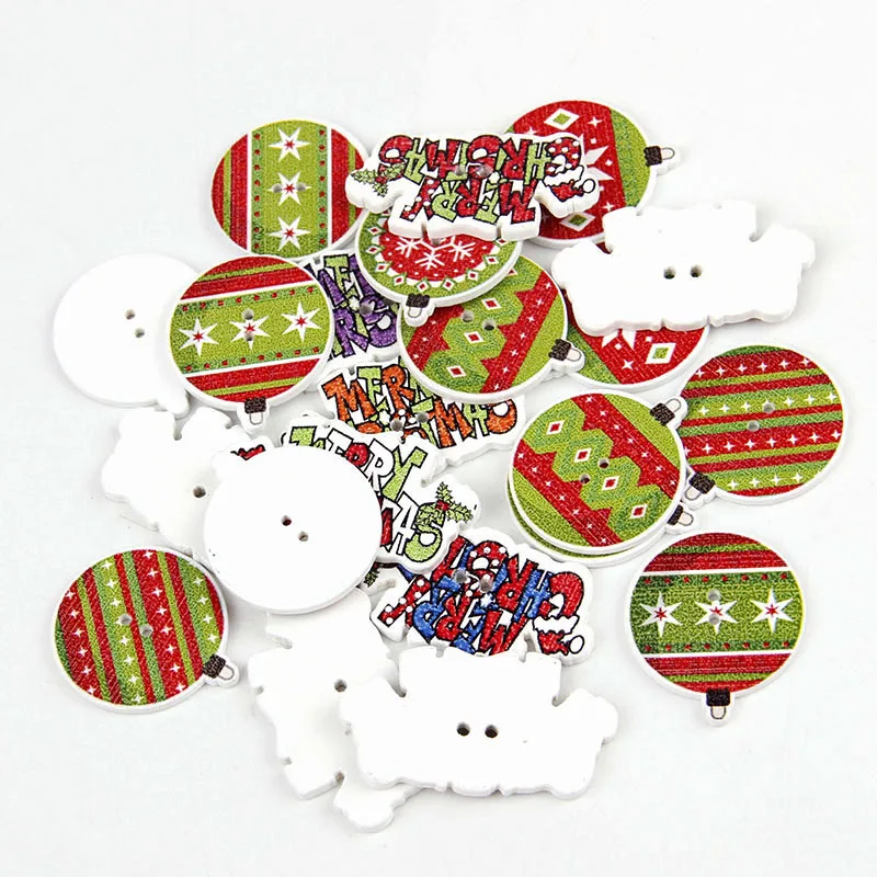 Mixed 2 Holes 30/50pcs Merry Christmas Snowflake Mixed Wooden Christmas Wood DIY Sewing Buttons Scrapbooking For Child clothes
Mixed 2 Holes 30/50pcs Merry Christmas Snowflake Mixed Wooden Christmas Wood DIY Sewing Buttons Scrapbooking For Child clothes