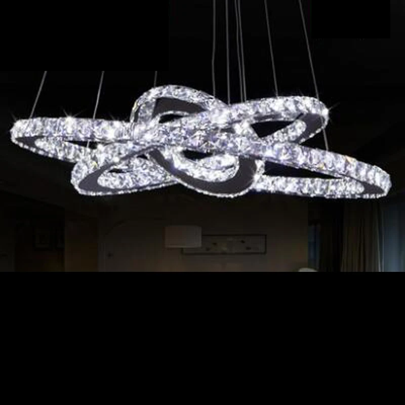 Modern Creative Circular Restaurant Lighting Stainless Steel Art Living Room Light Round led Crystal Chandelier LED lighting led
Modern Creative Circular Restaurant Lighting Stainless Steel Art Living Room Light Round led Crystal Chandelier LED lighting led