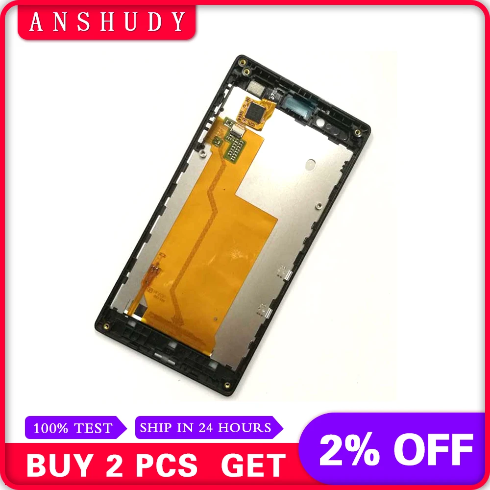 For Sony Xperia J ST26 ST26i ST26a Full LCD Display Panel Module + Black Touch Screen Digitizer Sensor Assembly Frame
For Sony Xperia J ST26 ST26i ST26a Full LCD Display Panel Module + Black Touch Screen Digitizer Sensor Assembly Frame