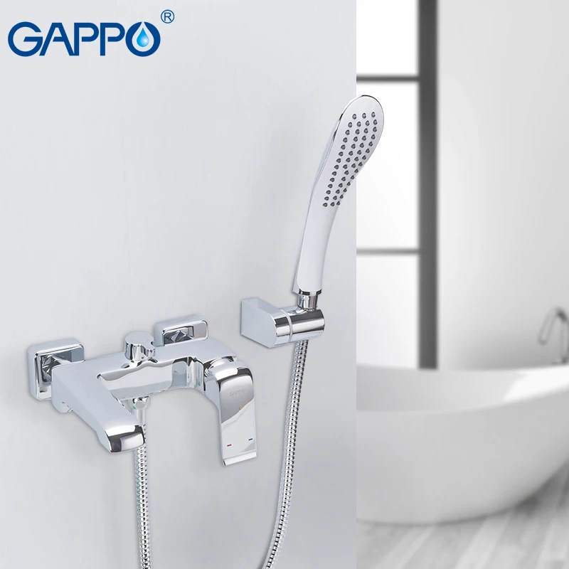 GAPPO High Quality Chrome Plated Bathtub Faucets Wall Mounted with Handheld Shower bathtub faucet Bathroom mixer taps Bath Taps
GAPPO High Quality Chrome Plated Bathtub Faucets Wall Mounted with Handheld Shower bathtub faucet Bathroom mixer taps Bath Taps