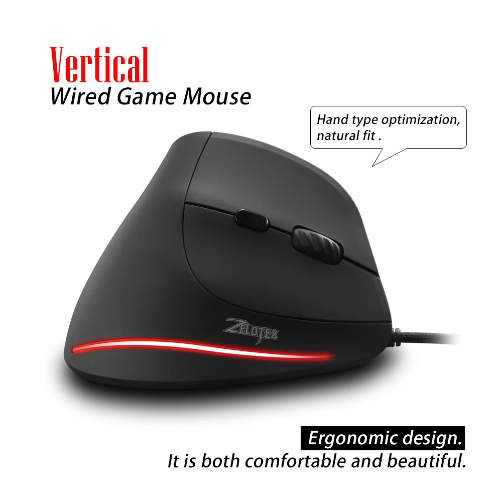 T-20 3200 DPI Mouse Wired Vertical Mouse Gamer Ergonomic Rechargeable Portable 4 Optional Gaming Mouse for Laptop PC Computer
T-20 3200 DPI Mouse Wired Vertical Mouse Gamer Ergonomic Rechargeable Portable 4 Optional Gaming Mouse for Laptop PC Computer