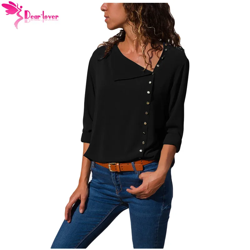 Dear Lover Autumn Shirts Women Solid Color Turndown Collar Asymmetric Button Down Blouses Tops Casual Blusas Femininas LC251156
Dear Lover Autumn Shirts Women Solid Color Turndown Collar Asymmetric Button Down Blouses Tops Casual Blusas Femininas LC251156