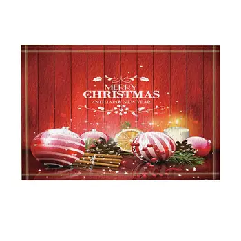 New Year Decor Christmas Ball Pinecone Wooden Background Non-Slip Doormat Floor Indoor Front Door Mat Kids Bath Mat
New Year Decor Christmas Ball Pinecone Wooden Background Non-Slip Doormat Floor Indoor Front Door Mat Kids Bath Mat