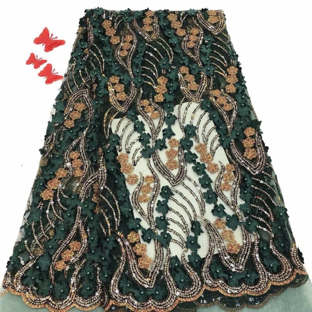 2019 Green Luxury Fabric High Quality African Lace Fabric Hand mace Beads 3d Lace Fabric Nigerian Bridal Wedding Lace Fabric
2019 Green Luxury Fabric High Quality African Lace Fabric Hand mace Beads 3d Lace Fabric Nigerian Bridal Wedding Lace Fabric