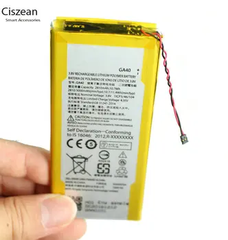 10pcs/lot 3000mAh GA40 Replacement Li-Polymer Battery For Motorola Moto G4 Plus XT1625 XT1622 XT1644 XT1643 GA40 GA 40 Battereis
10pcs/lot 3000mAh GA40 Replacement Li-Polymer Battery For Motorola Moto G4 Plus XT1625 XT1622 XT1644 XT1643 GA40 GA 40 Battereis