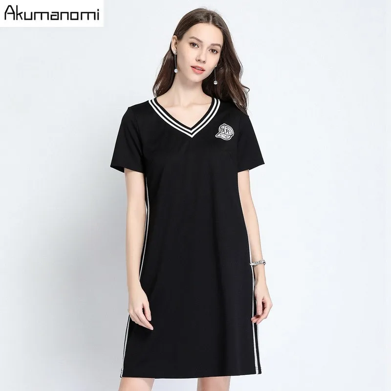 Summer Dress Women 2019 Plus Size 5xl-l Short Sleeve V-neck Office Appliques Party Dress Free Shipping Vestidos De Verano Robe
Summer Dress Women 2019 Plus Size 5xl-l Short Sleeve V-neck Office Appliques Party Dress Free Shipping Vestidos De Verano Robe