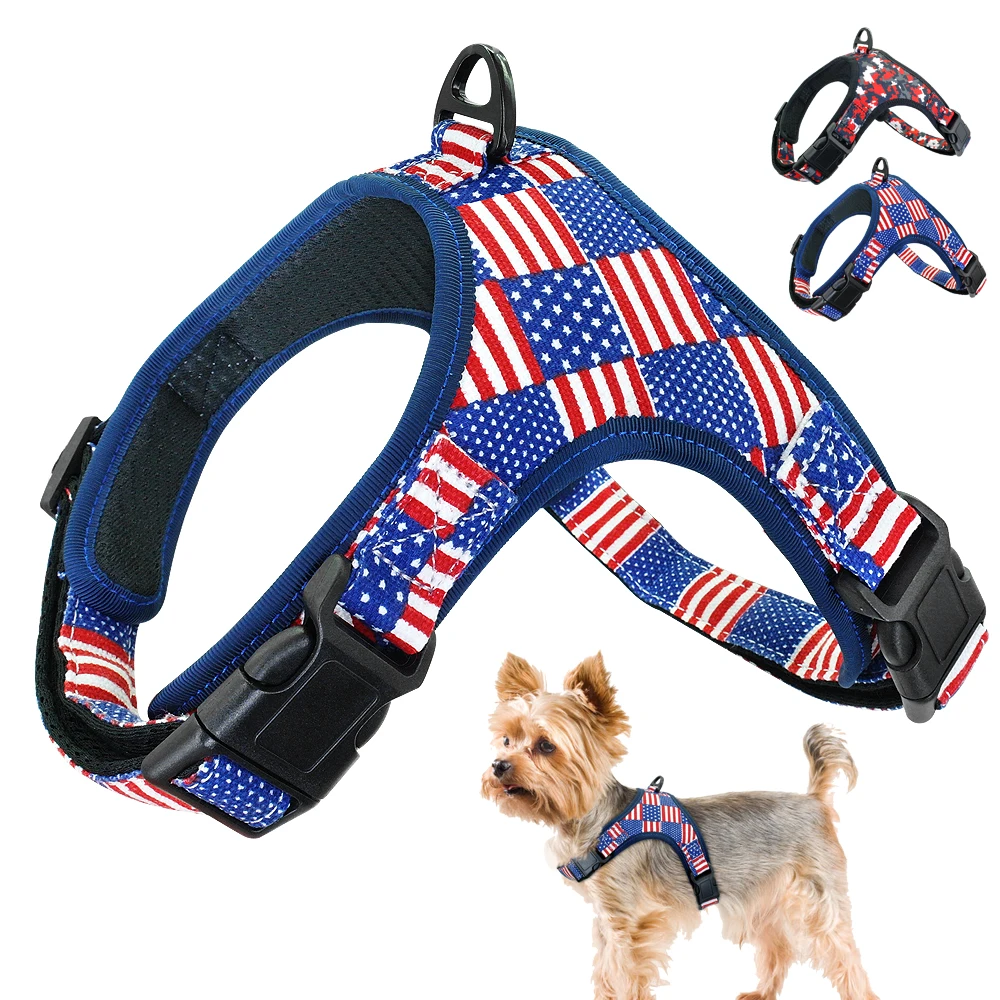 Small Dog Harness Vest k9 Print Pet Chihuahua Harness Fashion Puppy Tration for Small Medium Dogs Bull Terrier Pug Pit Bull
Small Dog Harness Vest k9 Print Pet Chihuahua Harness Fashion Puppy Tration for Small Medium Dogs Bull Terrier Pug Pit Bull