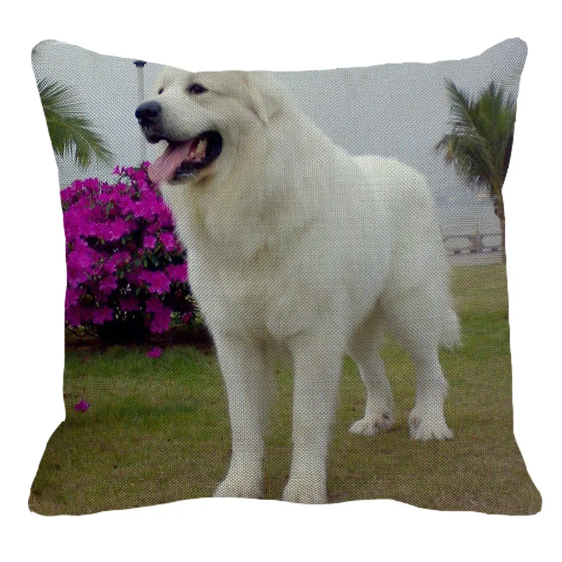 XUNYU 45cmx45m creative animal Pyrenean mountain dog new cotton linen comfortable home sofa decoration hug pillowcase YH039
XUNYU 45cmx45m creative animal Pyrenean mountain dog new cotton linen comfortable home sofa decoration hug pillowcase YH039