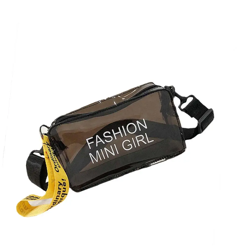 Mini Square Package Transparent Jelly Bag Korean Style Letter Print Ribbon Shoulder Messenger Girls Hand Bags Crossbody Handbag
Mini Square Package Transparent Jelly Bag Korean Style Letter Print Ribbon Shoulder Messenger Girls Hand Bags Crossbody Handbag