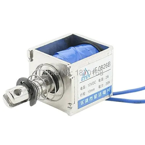 Jf-0826b DC 24 V 350mA jenis Push Pull bingkai terbuka basah-katup Solenoid elektromagnet 10 mm 20N 4,4
Jf-0826b DC 24 V 350mA jenis Push Pull bingkai terbuka basah-katup Solenoid elektromagnet 10 mm 20N 4,4