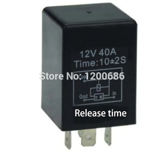 30 А автомобильное реле с задержкой времени 12 В SPDT 10 second Delay release off 10mini 5 mini delay delay|time
